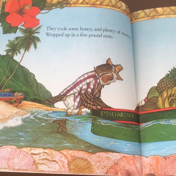 The Owl and The Pussycat  Edward Lear Jan Bret 1997 - Picture 6 of 7